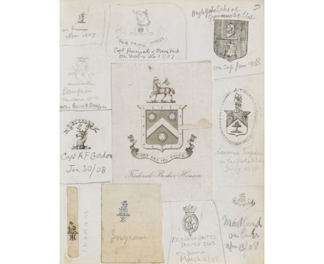 Arms & Crests for Silver.- Stephen Smith & Co. (silversmiths, of 35 King Street, Covent Garden) Book of armorial, crests and 