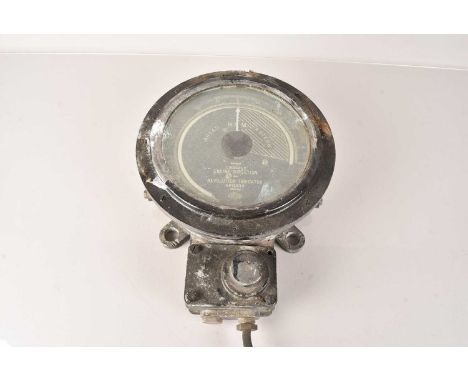 A Cirscale Engine Direction and Revolution Indicator by Record, marked A.P.12833, serial D7715/D77