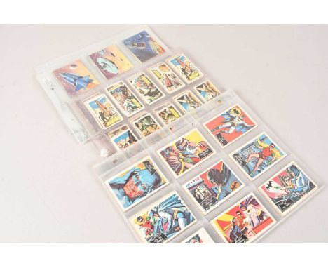 Postwar TV and Space Themed Trade Card Sets and Odds (Qty including 17 sets), all stored in plastic sleeves, TV themed exampl