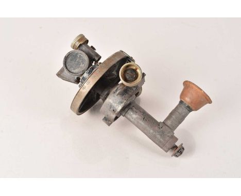 A WWI Era Dial Sight No.7 MkII by Ross of London, dated 1918, no.6275, also stamped with a broad arrow, complete with rubber 