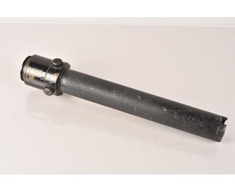A WWII Bofors Gun Sight, marked OS.763 G.A No.33  MkII S, dated 1941, with broad arrow, serial No.34157, with crosshair lens