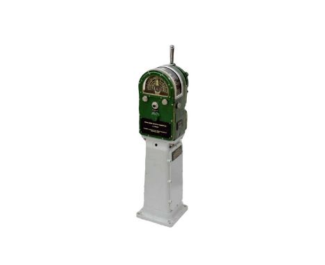 A 1960s Engine Order Indicator/Transmitter by Evershed & Vignoles Ltd, also known as a Telegraph, dated 1964, serial number 1