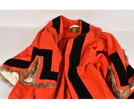 A Vintage Mayoral, by Northam Robe Makers, with Wm C Raven to the inner label, AF with moth damagewith moth damage