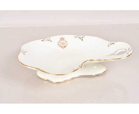 The Orient-Royal Mail Line, a vintage ceramic serving dish, having printed crest with gilt decoration