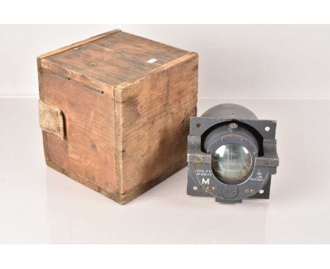 An Air Ministry Type P3 Compass,  No.1992, Ref No6A/0.224, complete with original wooden carry case