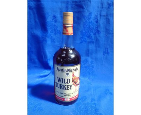 AUSTIN NICHOLS WILD TURKEY, KENTUCKY STRAIGHT BOURBON WHISKEY 1992, 1 litre