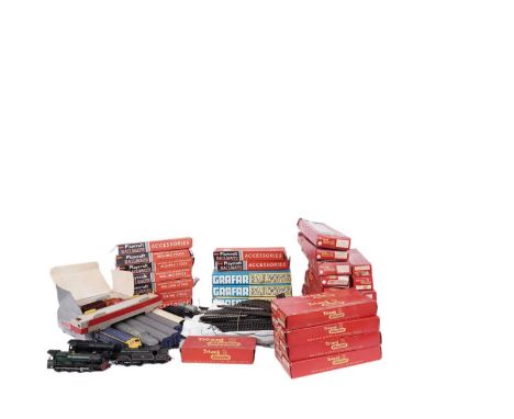 A large quantity of boxed model railway rolling stock, by Tri-ang Hornby, Grafar and Playcraft Railways; and some unboxed ite