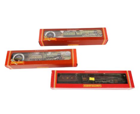 Three Hornby Railways 00-gauge locomotives and tenders, all in their boxes, comprising: R.322 LNER Class A3 'Flying Scotsman'