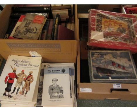 Victory Cunard White Star Queen Mary and other vintage jigsaws in one box