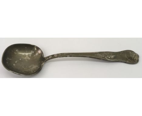 A continental silver ladle stamped 800.Approx 30.5cm, 200g