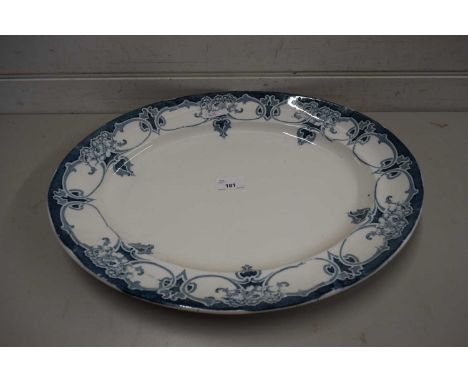 MYOTT &amp; SONS MONARCH PATTERN OVAL MEAT PLATE