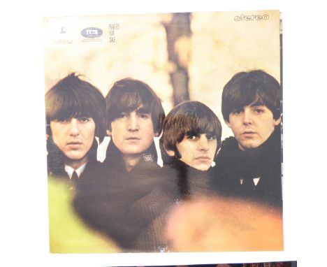 The Beatles - Beatles For Sale.  Original UK Stereo 1st Pressing, vinyl record album, Yellow on Black labels, 1/1 matrices, T