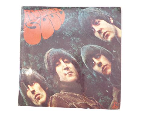 The Beatles - Rubber Soul.&nbsp; Original Uk 1st Loud Cut, Mono, vinyl record album, Yellow On Black Labels, 1/1 Matrices, Pa