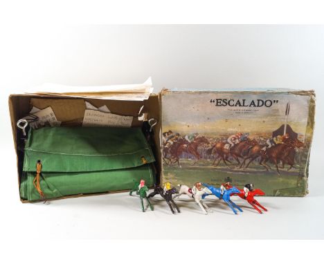 A vintage boxed Escalado horse racing game.