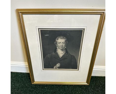 Framed engraving of Sir Robert Peel (1788-1850) 2nd Baronet and Prime Minister After John Wood&rsquo;s Engraved Portrait

App