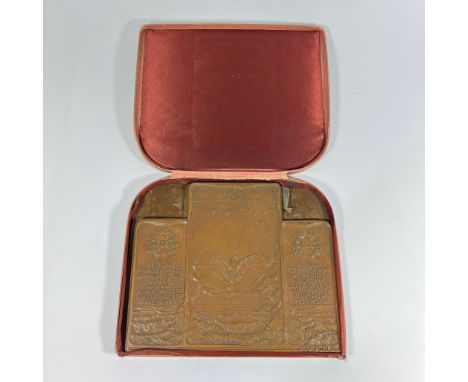 ****** REOFFER JANUARY 12, 2023, ESTIMATE &pound;600-800*****

200th Anniversary Royal Academy of Science Bronze Medallion in