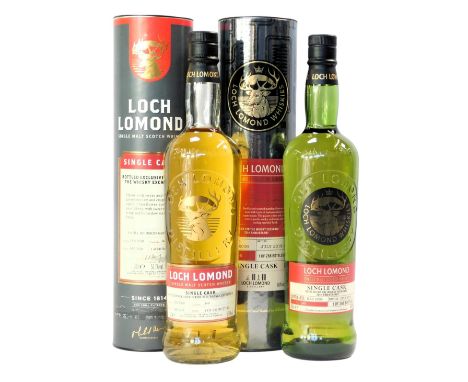 Loch Lomond Single Malt Single Cask Scotch Whisky, comprising a Whisky Exchange Exclusive bottle distilled 2010 and bottled 2