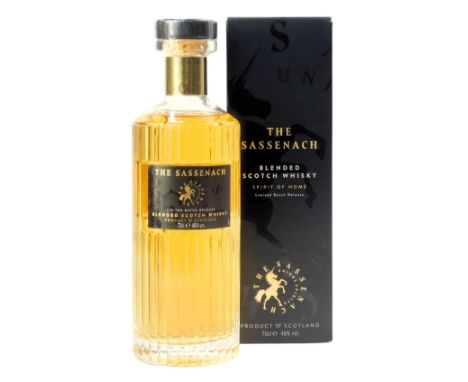 The Sassenach Blended Scotch Whisky, 46% vol, 70cl, boxed.