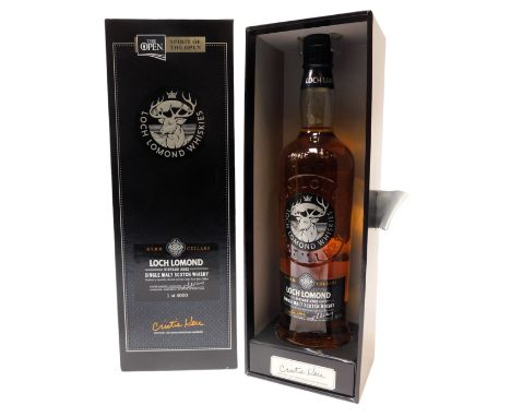 Loch Lomond Single Malt Scotch Whisky, The Open: Spirit of the Open, Vintage 2002, limited edition of 4000, 48.1% vol, 70cl. 