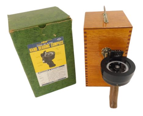 A Carac hand bearing compass, model number N-2000, boxed.