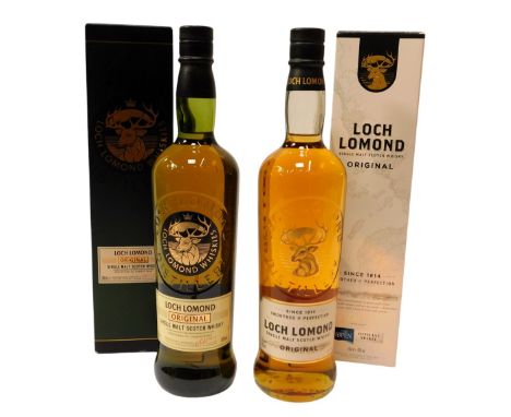 Loch Lomond Single Malt Scotch Whisky, Original, 40% vol, 70cl, boxed. (2)