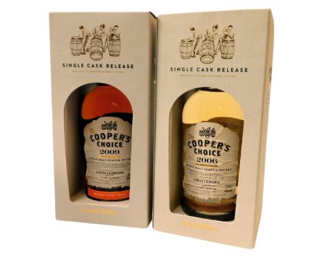 The Cooper's Choice Single Malt Scotch Whisky, 2009 single cask release, 1 of 324 bottles, muscat cask finish, 52% vol, 70cl,