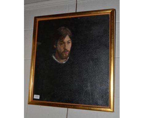 Andrew MacLaren (20th century), ''Portrait of the painter Alan Turnbull'', signed, inscribed and dated 1984 verso, oil on can