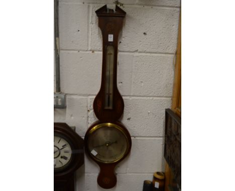 Georgian barometer/thermometer.