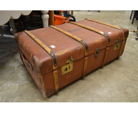 An old trunk.