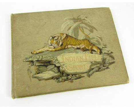 Williamson (Thomas, Capt). Illustrations of Indian Field Sports, 10 chromolithographed plates, some light offsetting, end pap