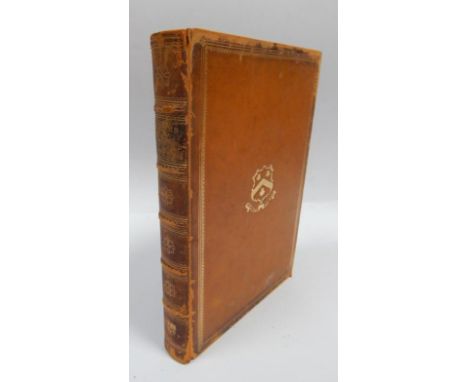Thomas Grey.  Poems, first edition, calf, awarded to George Gibbons by E. Lyttelton, signed, 1911, published by Spottiswoode 