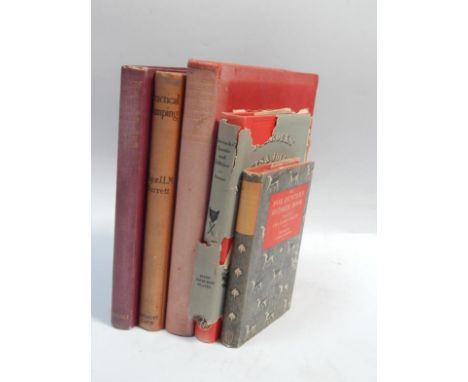 Major J.L.M. Barrett.  Practical Jumping, first edition, published by Country Life Ltd 1930; Fothergill (G.A.); Hunting Racin