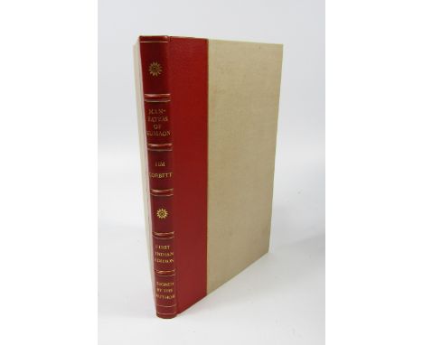 Corbett (Jim). Man-Eaters of Kumaon, FIRST INDIAN EDITION SIGNED BY THE AUTHOR, later crushed morocco-backed cloth, 8vo, 1944