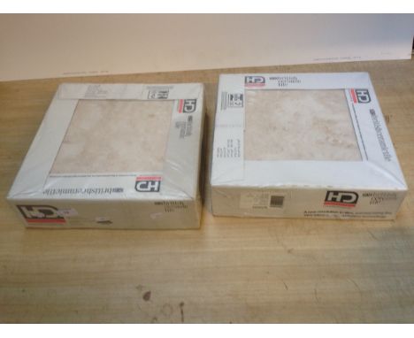 2 BOXES OF CERAMIC TILES (13" X 13")