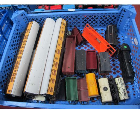A Triang "OO"Gauge/4mm Class 3F 0-6-0 Steam Locomotive and Six Wheel Tender, BR black R/No 43775, plus twenty five items of r