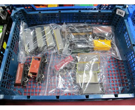 Sixteen "OO"Gauge/4mm Unboxed Items of Rolling Stock, by Hornby, Triang and :Lima, private owner wagons, brake van, open wago