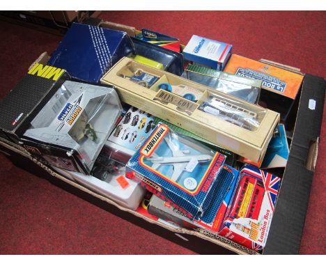 A Quantity of Diecast Model Vehicles, by Corgi, Lledo, Matchbox, Burago and Other, nearly always in original packaging.