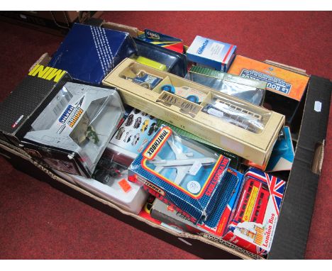 A Quantity of Diecast Model Vehicles, by Corgi, Lledo, Matchbox, Burago and Other, nearly always in original packaging.