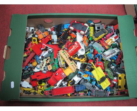 A Quantity of Playworn Diecast Model Vehicles, by Matchbox, Mebetoys, Majorette, Corgi.