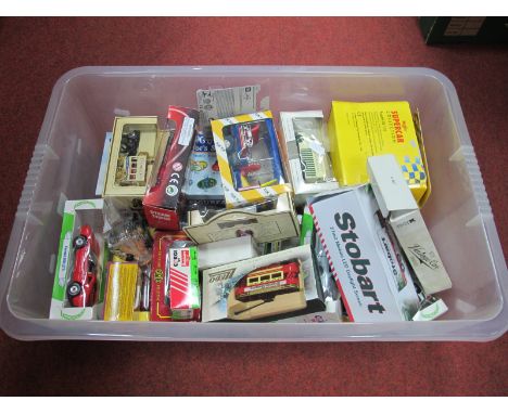 Approximately Thirty Diecast Model Vehicles, by Lledo, Maisto, Hot Wheels, Atlas Editions, Corgi and other, mainly in origina
