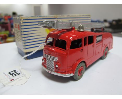 Dinky Toys No. 955 - Fire engine, overall good plus/very good, some minor chipping to ladder and raised edges, boxed, some ru