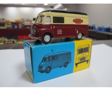 A Lion Car 1:43rd Scale Diecast Model Nr.28 Commer 1.5 Ton Van 'British Railways', Toy Detective, limited edition number 098 