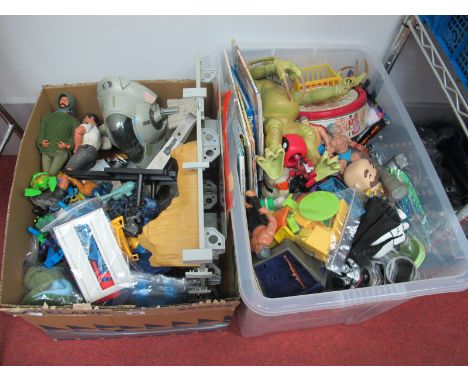 A Quantity of Modern Action Figures, Vehicles, Accessories, Themes, include Star Wars, A-Team, Action Man, Teenage Mutant Nin
