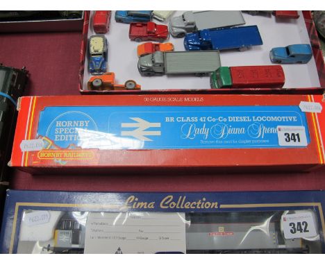 A Hornby "OO"Gauge/4mm Boxed Class 47 Co-Co Diesel Locomotive, BR blue "Lady Diana Spencer" R/No 47712, very good, box fair.