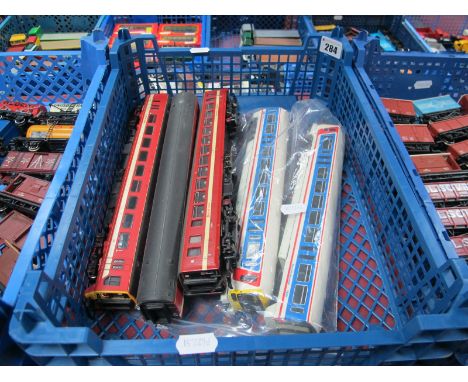 Two Hornby "OO"Gauge/4mm Class 466 Unboxed Items for Spares or Repair, Network Southeast power coach R/No 64899 and Kent Link