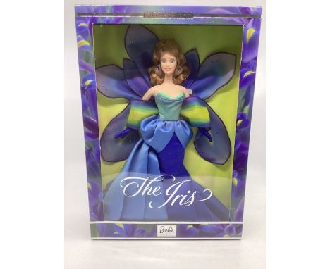 Mattel Barbie The Iris Ltd Edition 2001 The iris from the Flowers in the Fashion series , fourth in the series. Mint boxed vi