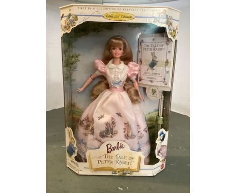 Mattel Barbie vintage doll 1997 ; Beautiful The Tale of Peter Rabbit Barbie doll First in a collection of Keepsake treasures 