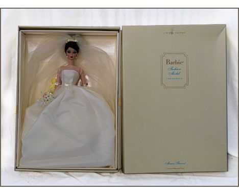 Mattel Barbie doll ; Fashion Model Marie Therese wedding doll from the Silkstone collection; Beautifully crafted with a fine 