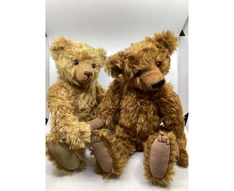 Vintage Pam Howells Artist bear&rdquo; Bears that are special &ldquo; with stitched claws in Cinnamon shaggy mohair and a Mot