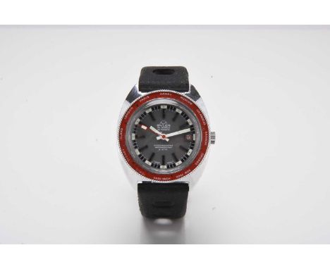 Buler: A gentleman's stainless steel and chromium-plated world time wristwatch Reference: 13066 AC Date: Circa 1975 Movement: